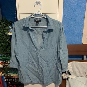 streetwear society collared top size medium